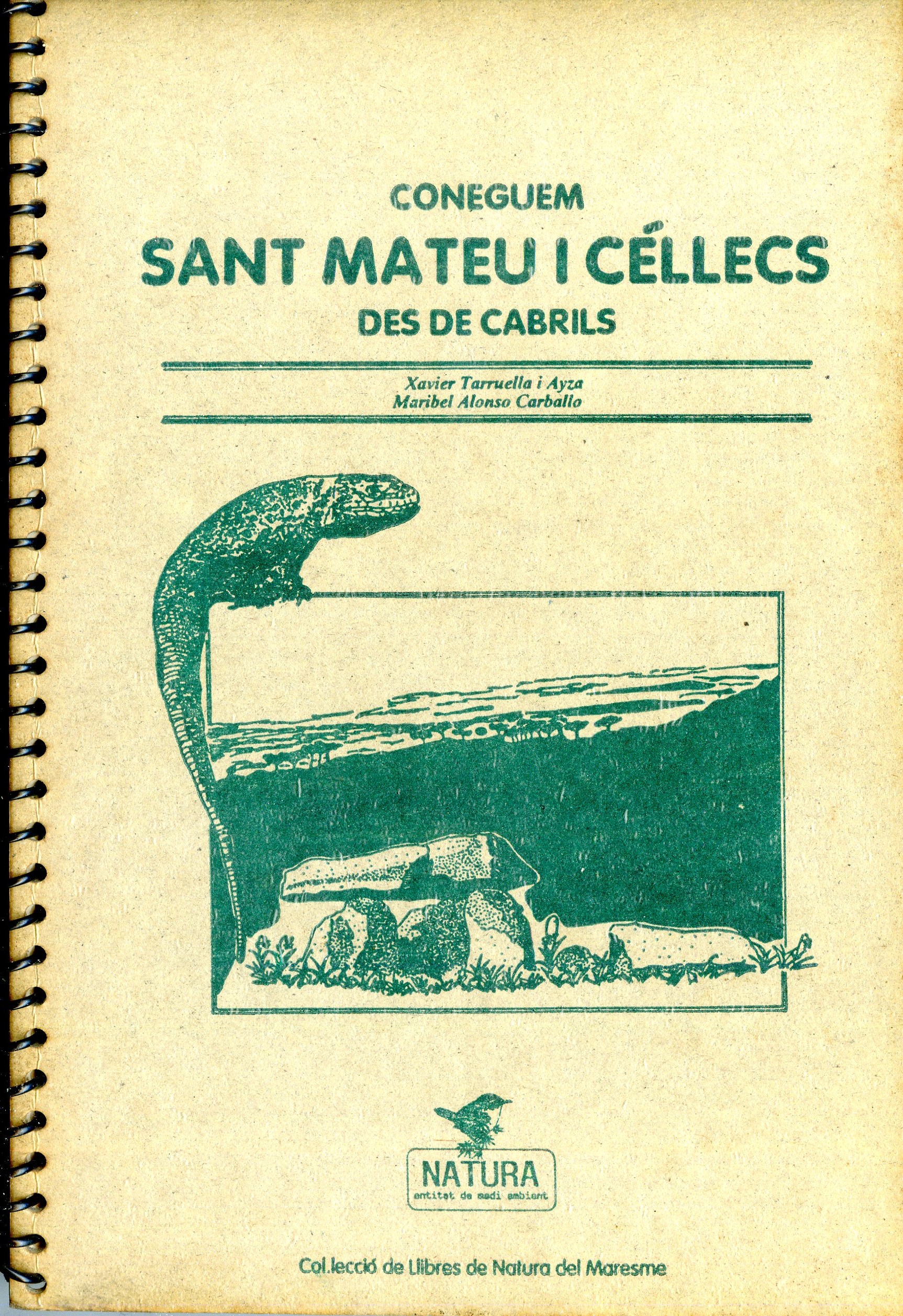 Coneguem Sant Mateu i Céllecs des de Cabrils - Portada